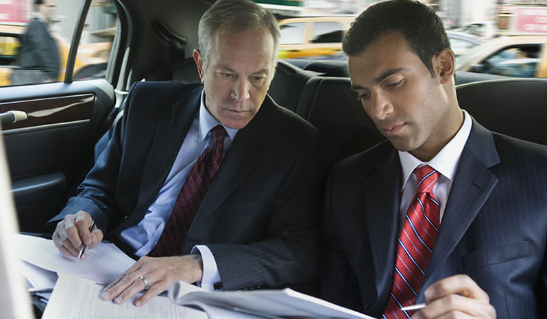 Corporate Accounts Ground transportation for executives and corporatations